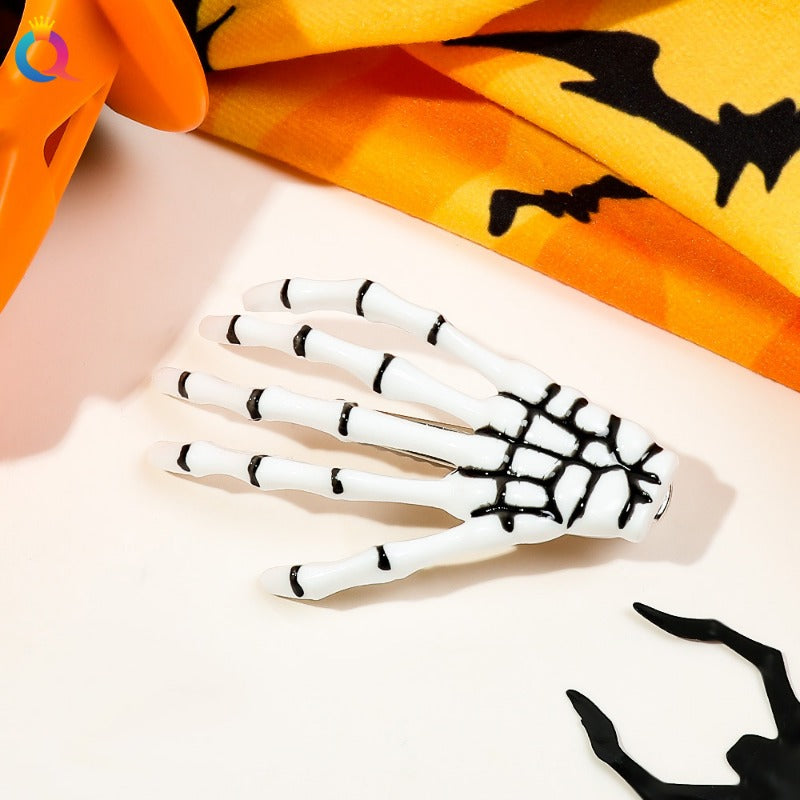 Wholesale Hand Bone Halloween Ghost Claw Skeleton Claw Hairpin